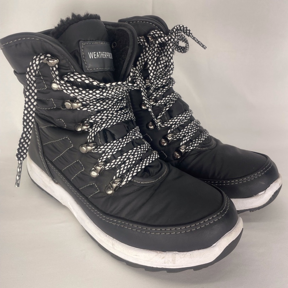 Weatherproof * Alexa Boots, Faux Fur Women’s Size: 7 M, Deep Memory Foam